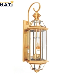Đèn tường đồng ngoài trời Curacy 3 bóng
