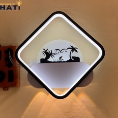 Đèn tường led Flami vuông