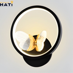 Đèn tường LED Quillon hình tròn phù hợp với phong cách nội thất hiện đại, tối giản và thanh lịch, giúp tăng tính thẩm mỹ và sự hài hòa cho không gian sống