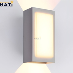 Đèn tường ngoài trời hiện đại Anders màu trắng
