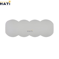 Đèn tường ngoài trời Cirex màu trắng 8 bóng sử dụng công nghệ LED tiết kiệm điện, độ bền cao, khả năng chống nước tốt, đảm bảo hoạt động ổn định trong mọi điều kiện thời tiết.