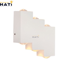 Đèn tường ngoài trời hiện đại Fyren màu trắng