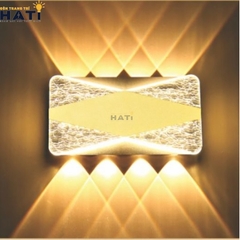 Đèn tường ngoài trời hiện đại Garnet 8 tia