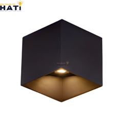 Đèn tường ngoài trời hiện đại Olyrex màu đen