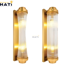 Đèn tường pha lê Jenson thiết kế sang trọng với chất liệu pha lê cao cấp, phù hợp lắp đặt tại phòng khách, sảnh và không gian nội thất đẳng cấp