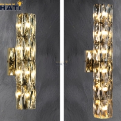 Đèn tường pha lê Lennox là lựa chọn lý tưởng để tạo điểm nhấn tinh tế, phù hợp cho phòng khách, phòng ngủ và không gian nội thất cao cấp