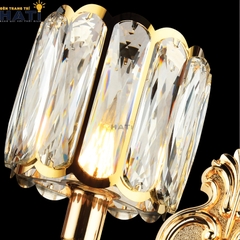 Đèn tường pha lê Percival 2 bóng