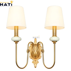 Đèn tường tân cổ điển Abbott 2 bóng