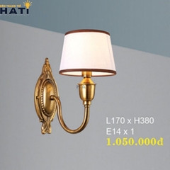 Đèn tường tân cổ điển Chaparra 1 bóng