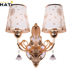 Đèn tường thuỷ tinh Atley 2 bóng