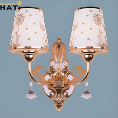 Đèn tường thuỷ tinh Atley 2 bóng