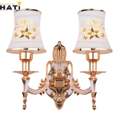 Đèn tường thuỷ tinh Audric 2 bóng