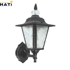Đèn vách ngoài trời cổ điển Cuflink màu đen