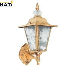 Đèn vách ngoài trời cổ điển Cuflink màu vàng