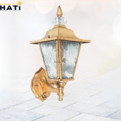Đèn vách ngoài trời cổ điển Cuflink màu vàng