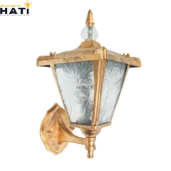 Đèn vách ngoài trời cổ điển Engra màu vàng