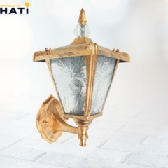 Đèn vách ngoài trời cổ điển Engra màu vàng