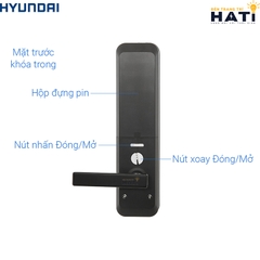 Khóa thông minh Hyundai HDL-5290SK mở khóa vân tay