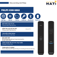 Khóa cửa thông minh Philips 9300-5HBGS