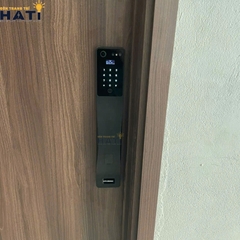 Khóa thông minh Hyundai cửa gỗ HY-SLA807F Black