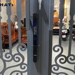Khóa thông minh Hyundai cửa nhôm HY-SLS005 Black