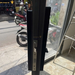 Khóa thông minh Hyundai cửa nhôm HY-SLS005F Black