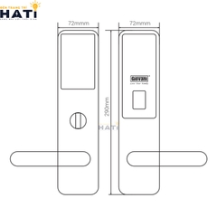 Khóa thông minh khách sạn Giovani GSL-H2