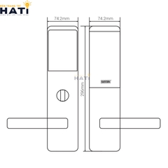 Khóa thông minh khách sạn Giovani GSL-H3