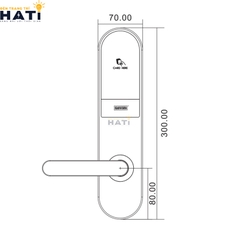 Khóa thông minh khách sạn Giovani GSL-T503