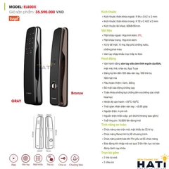 Khóa vân tay Bosch EL800X