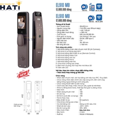 Khoá vân tay cửa gỗ Demax EL910