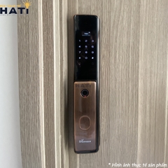 Khoá vân tay cửa gỗ Demax SL828