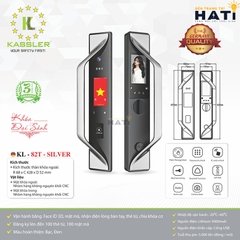 Khóa vân tay cửa gỗ Kassler KL-82T