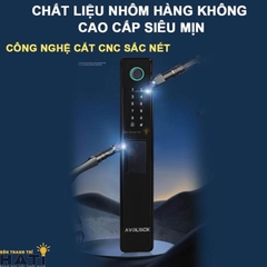 Khoá vân tay cửa nhôm Avolock AN 396