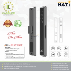 Khóa vân tay cửa nhôm Kassler KL-599 AT