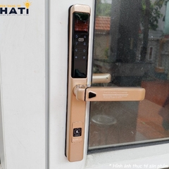 Khóa vân tay cửa nhôm Kassler KL-599 LX Champagne