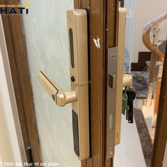 Khóa vân tay cửa nhôm Kassler KL-599 LX Champagne