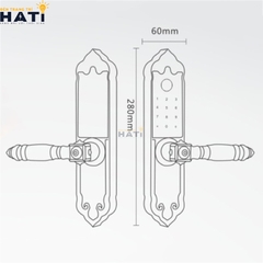 Khóa vân tay đại sảnh Kassler KL-919 APP