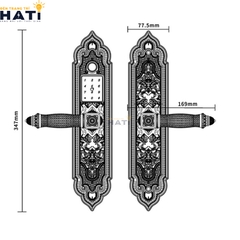 Khóa vân tay đại sảnh Kassler KL-919 PRO - GREEN