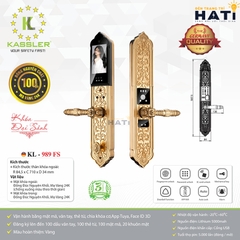Khóa vân tay đại sảnh Kassler KL-989 FS