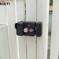 Khóa vân tay Hubert cửa cổng CC78 BLACK