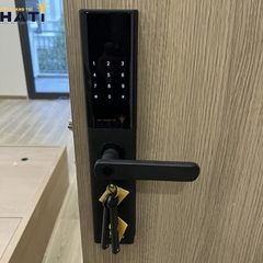 Khóa vân tay Hubert cửa gỗ CG22 BLACK