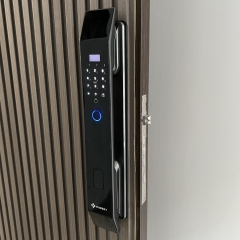 Khóa vân tay Hubert cửa gỗ CG25 BLACK