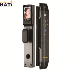 Khóa vân tay Hubert cửa gỗ CG25F BLACK