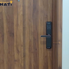 Khóa vân tay Hubert cửa gỗ CG60 GOLD