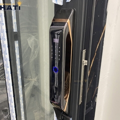 Khóa vân tay Hubert cửa gỗ CG68 COPPER