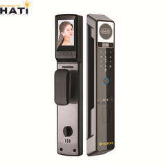 Khóa vân tay Hubert cửa gỗ CG69VF Black