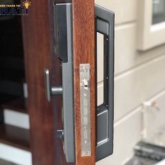Khóa vân tay Hubert cửa gỗ CG69VF Black