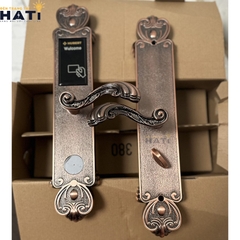 Khóa vân tay Hubert cửa khách sạn KSCG86 AMBER GOLD