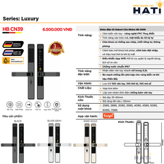 Khóa vân tay Hubert cửa nhôm CN39